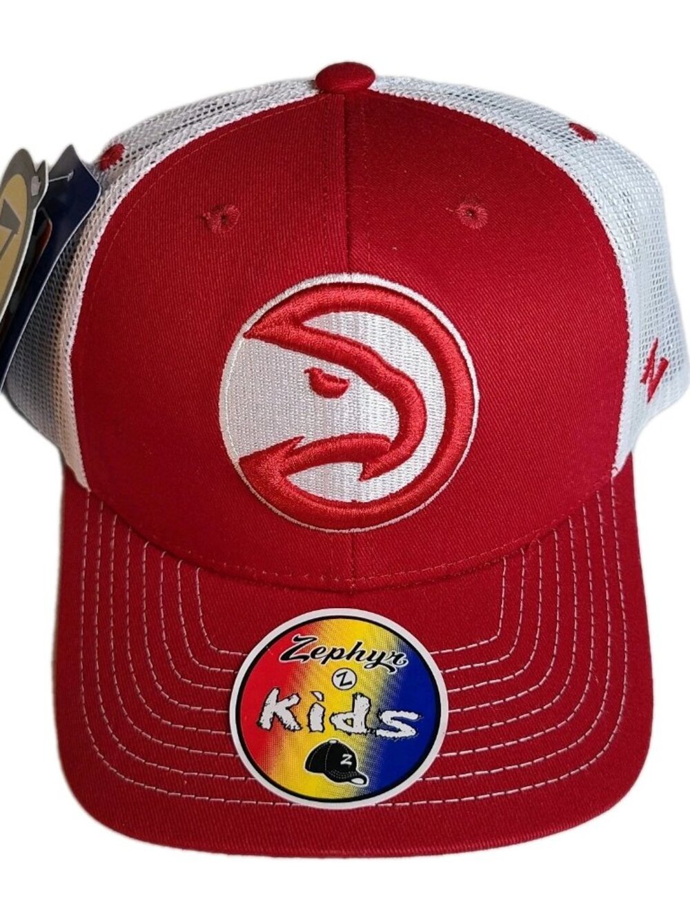 Atlanta Hawks Unisex Kids NBA Officially Licensed Adjustable Zephyr Snapback Hat